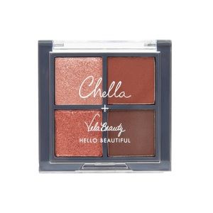 Chella mini chella + velabeauty blushing rose eyeshadow palette 3.8g NEW/SEALED